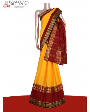 Pure Mysore Crepe Silk Saree..