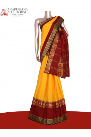 Pure Mysore Crepe Silk Saree