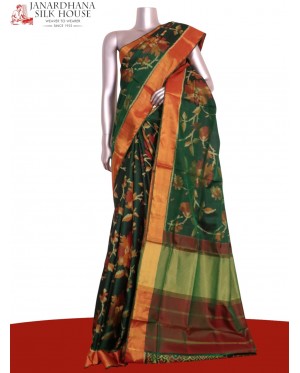 Pure Handloom Patola Ikat Silk..