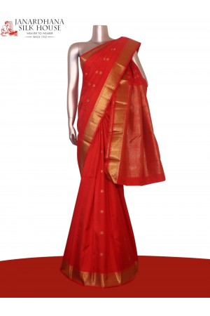 Pure Handloom Kanjeevaram Silk Saree