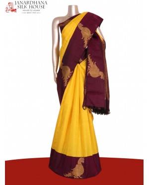 Pure Handloom Kanjeevaram Silk..