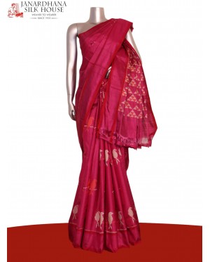 Pure Handloom Patola Ikat Silk..