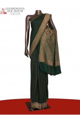 Pure Mysore Crepe Silk Saree..