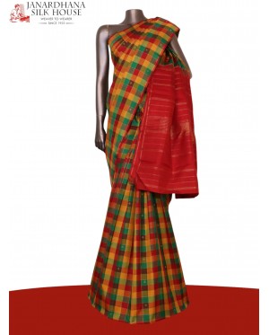 Pure Handloom Kanjeevaram Silk..