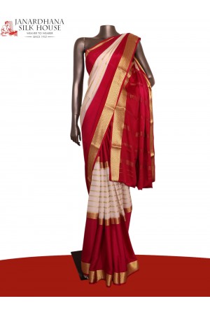 Pure Mysore Crepe Silk Saree