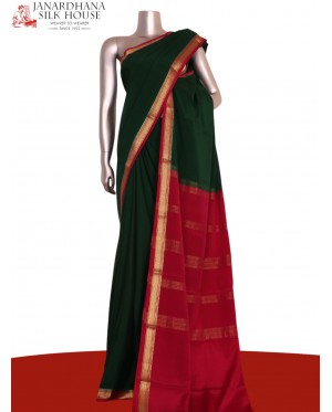 Pure Contrast Mysore Crepe Sil..