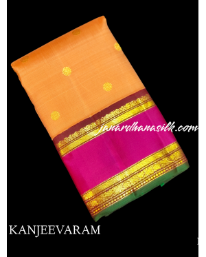 Pure Handloom Kanjeevaram Silk..