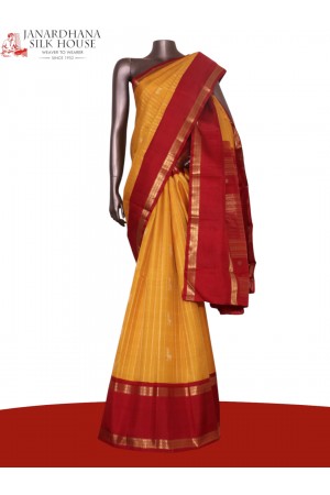 Pure Handloom Kanjeevaram Silk Saree