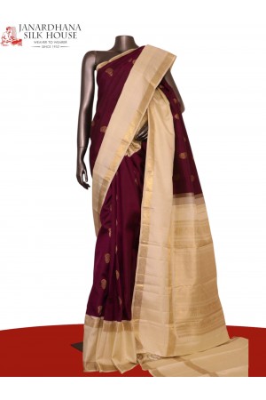 Pure Handloom Kanjeevaram Silk Saree