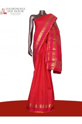 Pure Handloom Kanjeevaram Silk..