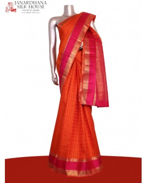 Pure Handloom Kanjeevaram Silk..
