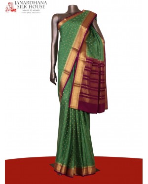 Pure Mysore Crepe Silk Saree..