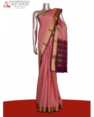 Pure Mysore Crepe Silk Saree..
