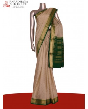 Pure Mysore Crepe Silk Saree..