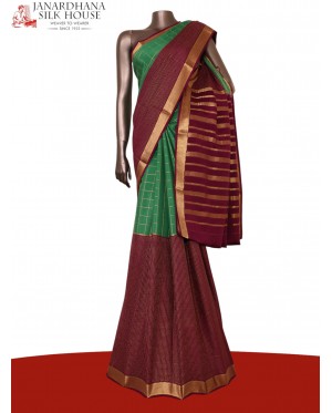Pure Mysore Crepe Silk Saree..