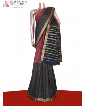 Pure Mysore Crepe Silk Saree..