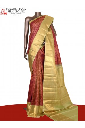 Pure Bridal Wedding Kanjeevaram Silk Saree