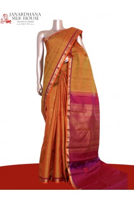 Pure Handloom Kanjeevaram Silk..