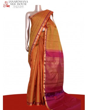 Pure Handloom Kanjeevaram Silk..