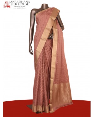 Pure Jacquard Butta Mysore Cre..