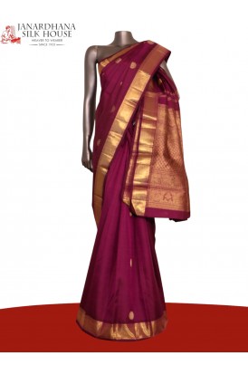 Pure Handloom Kanjeevaram Silk..