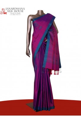 Exclusive Handloom Thread Weave Soft Silk Saree