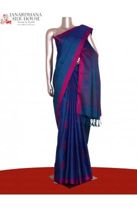 Exclusive Handloom Thread Weave Soft Silk Saree