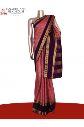 Pure Mysore Crepe Silk Saree..