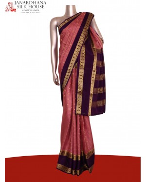 Pure Mysore Crepe Silk Saree..