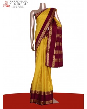 Pure Mysore Crepe Silk Saree..