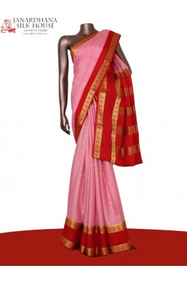 Pure Mysore Crepe Silk Saree