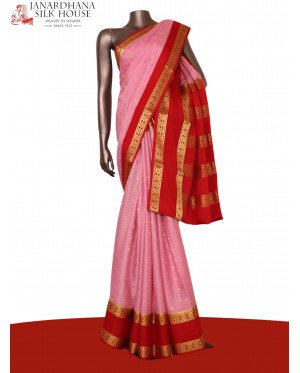 Pure Mysore Crepe Silk Saree..
