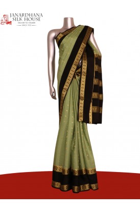 Pure Mysore Crepe Silk Saree..