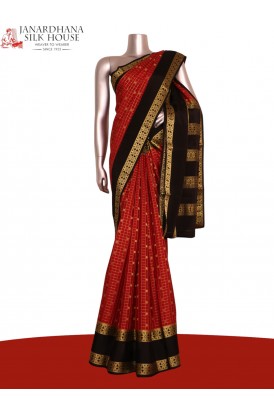 Pure Mysore Crepe Silk Saree..