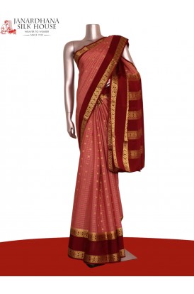 Pure Mysore Crepe Silk Saree