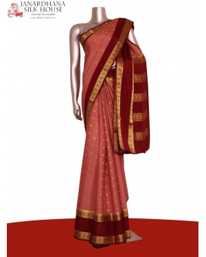 Pure Mysore Crepe Silk Saree..