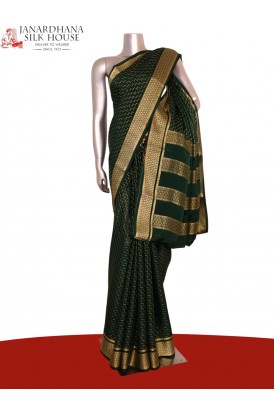 Pure Mysore Crepe Silk Saree..