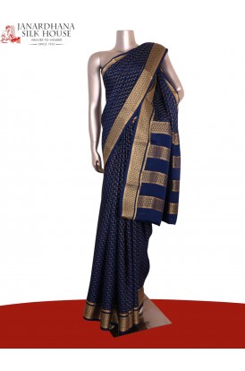 Pure Mysore Crepe Silk Saree..