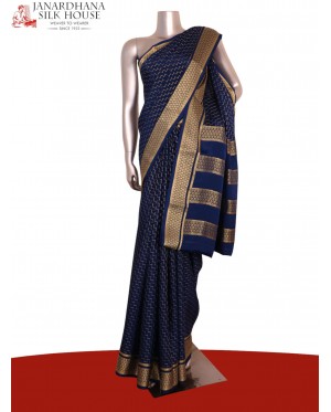 Pure Mysore Crepe Silk Saree..