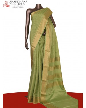 Pure Mysore Crepe Silk Saree..