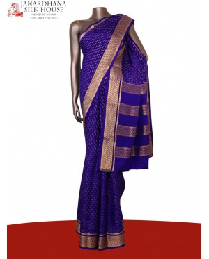 Pure Mysore Crepe Silk Saree..
