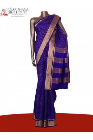 Pure Mysore Crepe Silk Saree