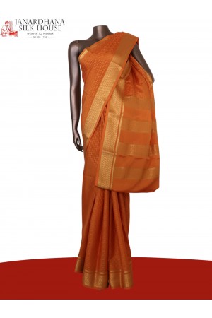 Pure Mysore Crepe Silk Saree