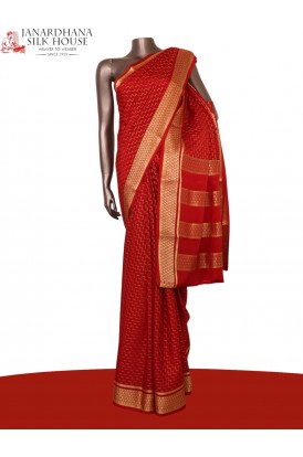 Pure Mysore Crepe Silk Saree..