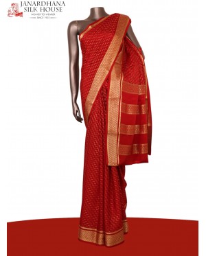 Pure Mysore Crepe Silk Saree..