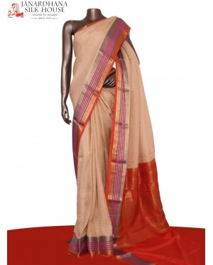 Pure Mysore Crepe Silk Saree..