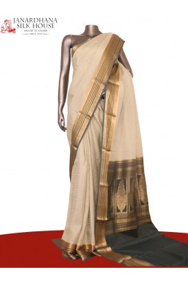 Pure Mysore Crepe Silk Saree..