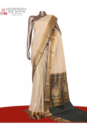 Pure Mysore Crepe Silk Saree