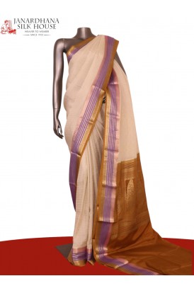 Pure Mysore Crepe Silk Saree..