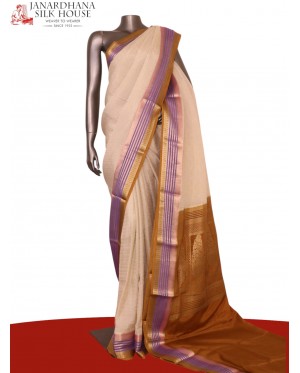 Pure Mysore Crepe Silk Saree..